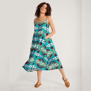 NWOT Pendleton Tucson Midi Dress Size Medium
